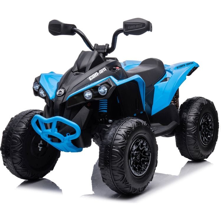24V-Can-Am-Renegade-1-Seater-ATV-Ride-On-Blue-Outdoor-24298094592087