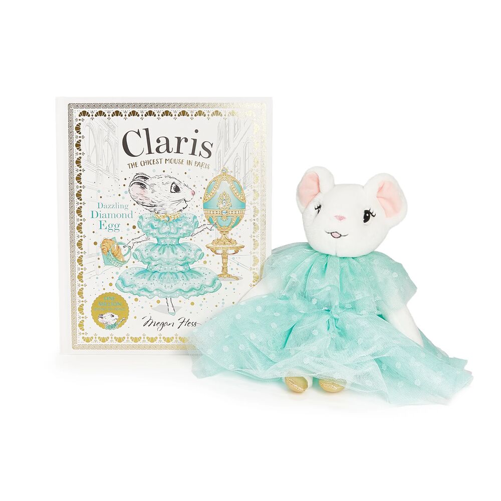 Claris-The-Mouse-Dazzling-Diamond-Egg-Turquoise-Plush-Book-Bundle-Infants-26504968601687