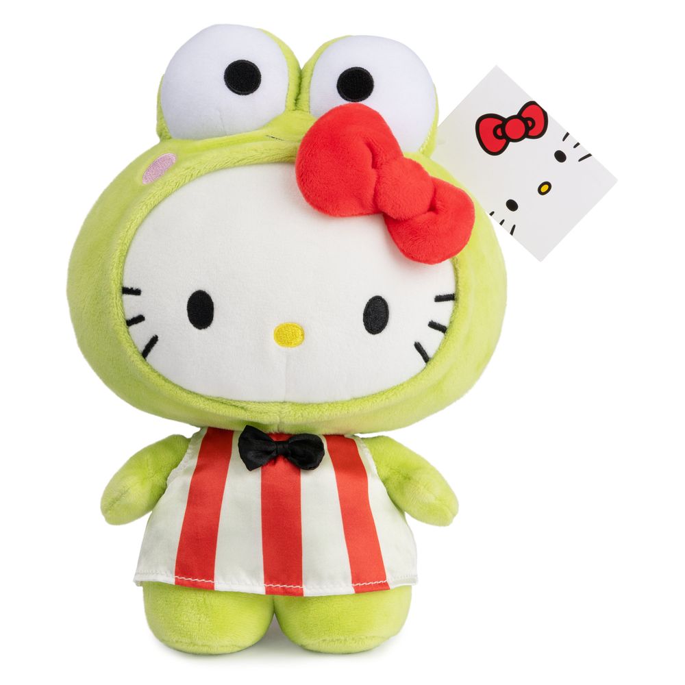 GUND-Sanrio-Keroppi-Toy-Green-9-5-World-Of-Sanrio-25680780165207