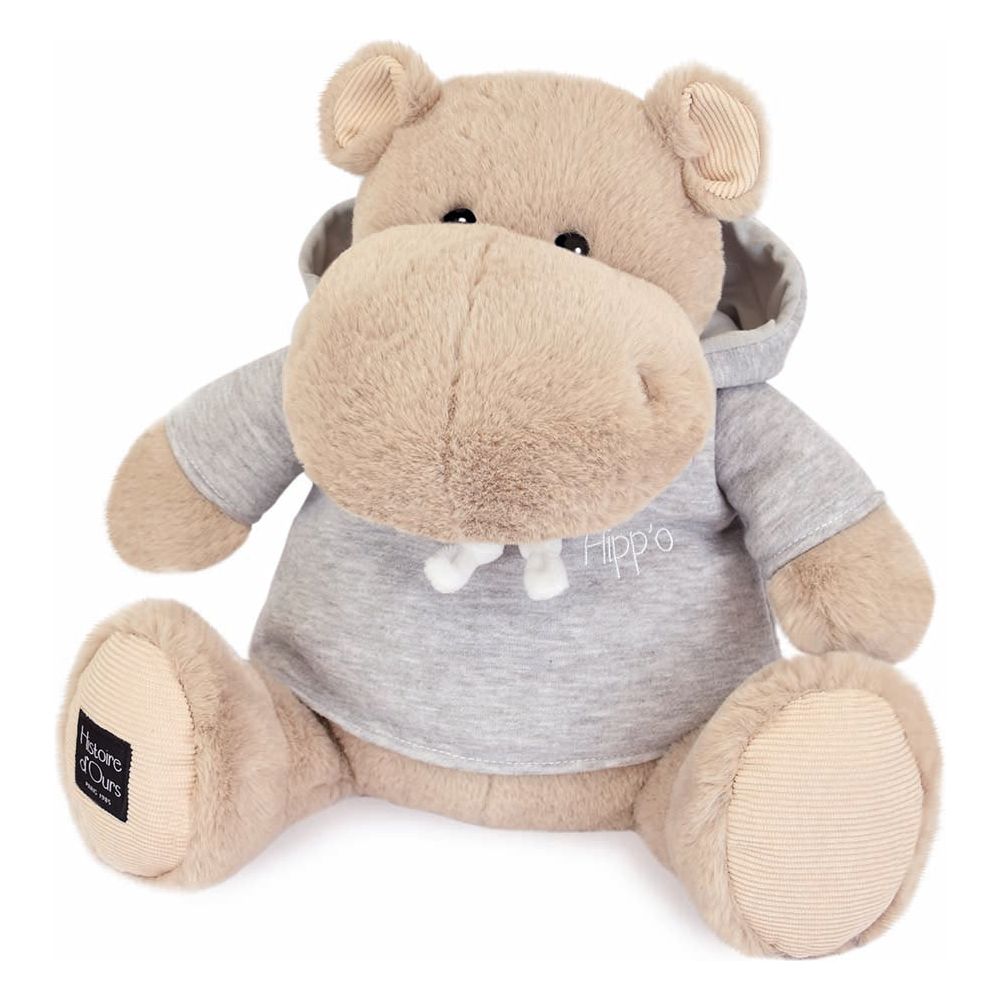 Hippo-Plush-with-Grey-Sweatshirt-Plush-25649496129623